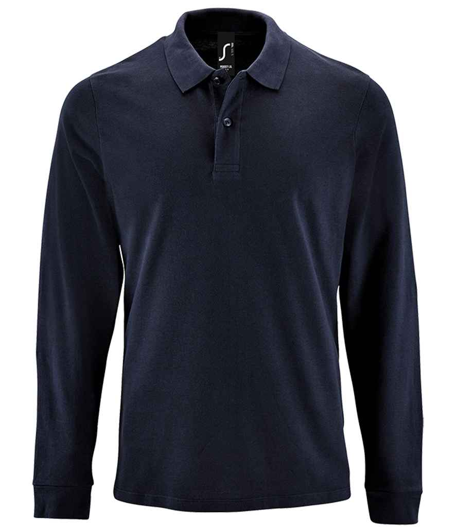 SOL'S Perfect Long Sleeve Piqué Polo Shirt - PenCarrie